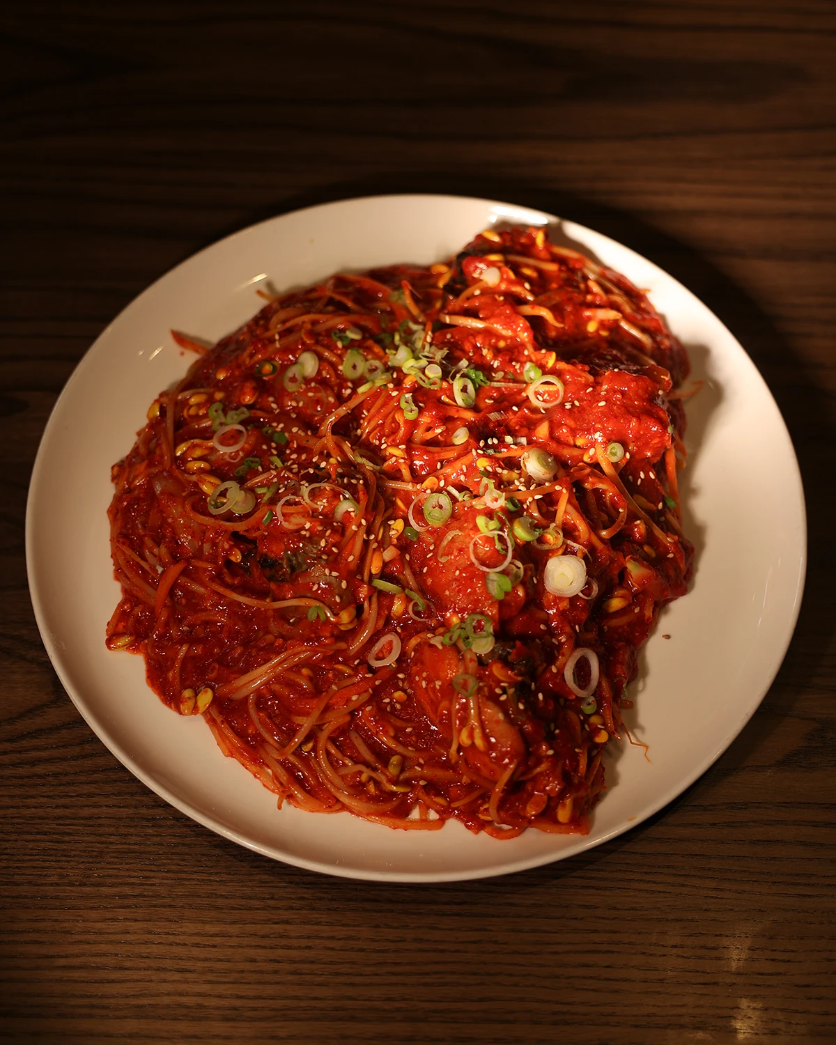 아구찜 Spicy Braised Monkfish with Soybean Sprouts