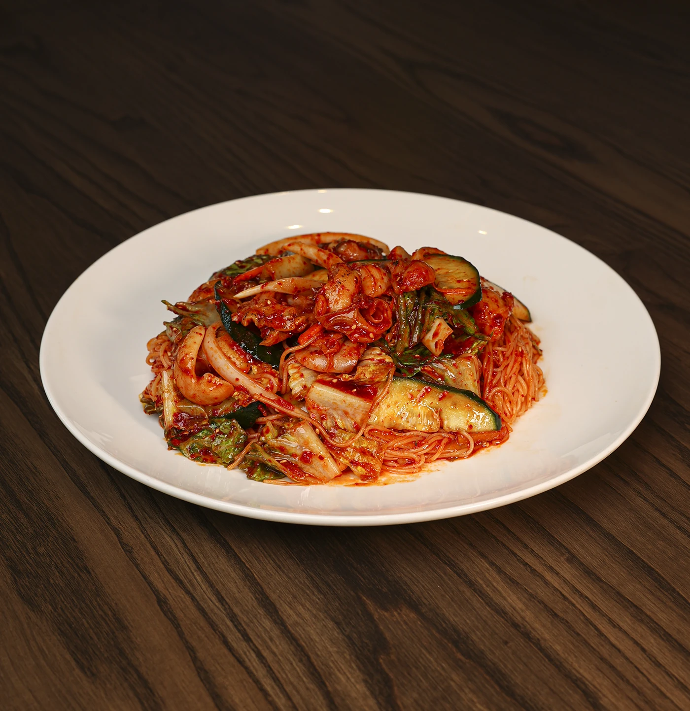 골뱅이소면 Spicy Whelk Meat Salad with "Somyun"