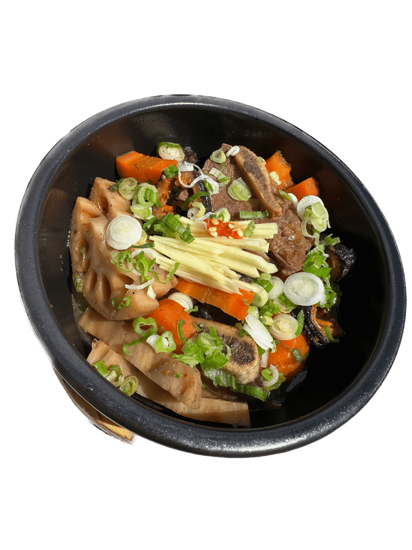 해삼갈비찜 Braised Sea Cucumber with Beef Ribs