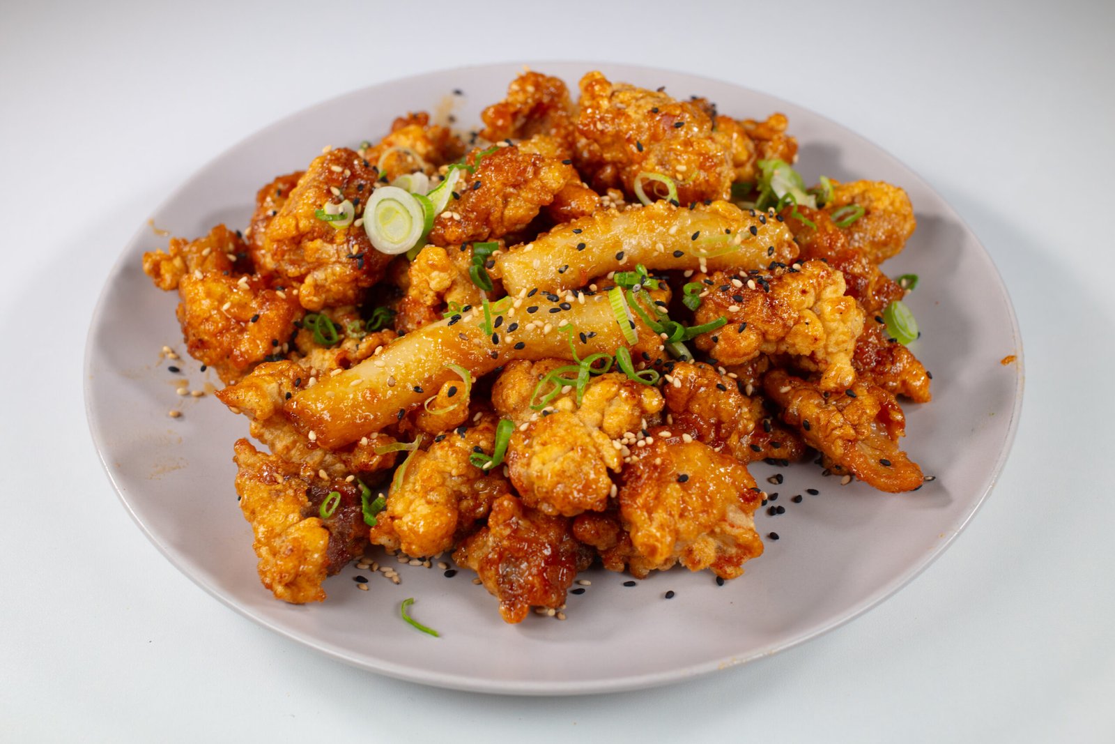 닭강정 Fried Chicken with Rice Cake 